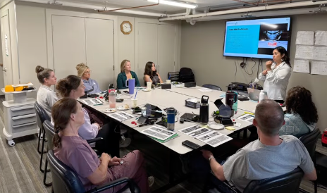 Our great team of providers were trained